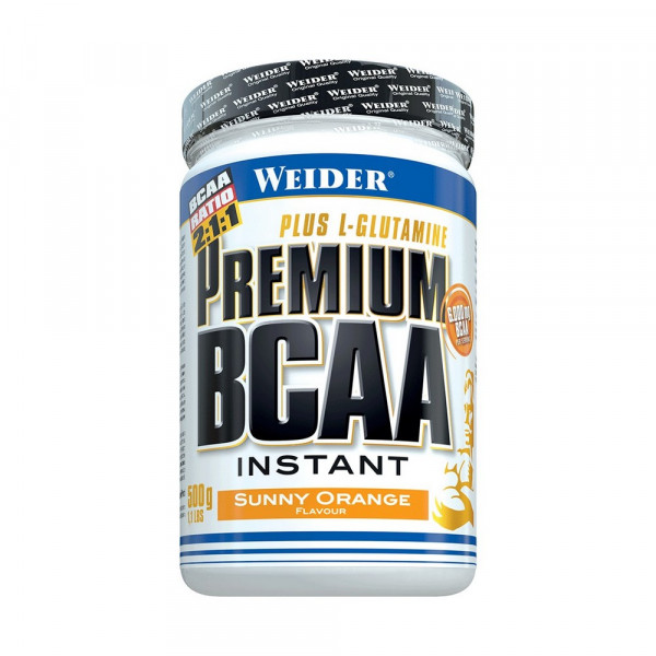 Weider Premium BCAA, 500 g, sunny orange