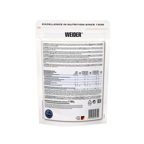 Weider Premium Whey Protein, 500 g chocolate-nougat 