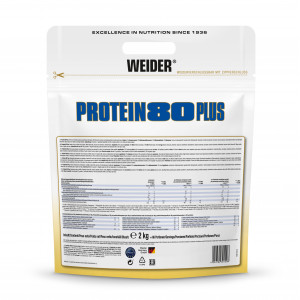 Weider Proteínový nápoj v prášku 80 Plus, 2000g, vanilla vanilla 