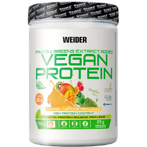 Weider Vegan Protein, 750 g Mango - Matcha Tea 