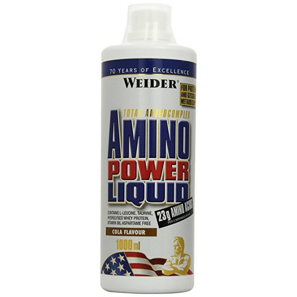 Weider Amino Power Liquid - aminokyseliny, 1000 ml cola
