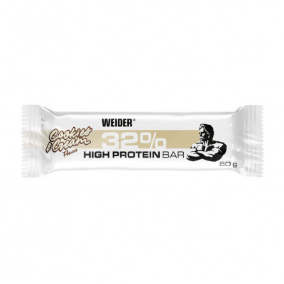 Weider 32% Proteínová tyčinka - cookies & cream, 60 g