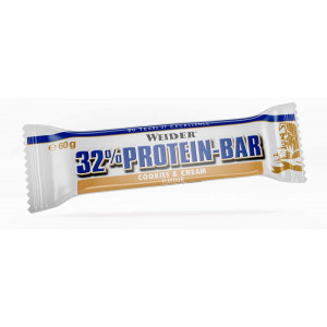 Weider 32% Protein Bar, 60 g cookies & cream 