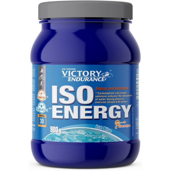Weider Iso Energy iontový nápoj v prášku, 900g, ice blue