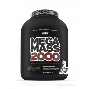 Weider Mega Mass 2000, 2,7 kg, chocolate chocolate 