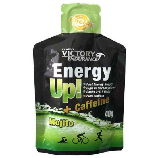Weider Victory Endurance Energy UP gél+Caffeine, Mojito, 40g x 24 ks 