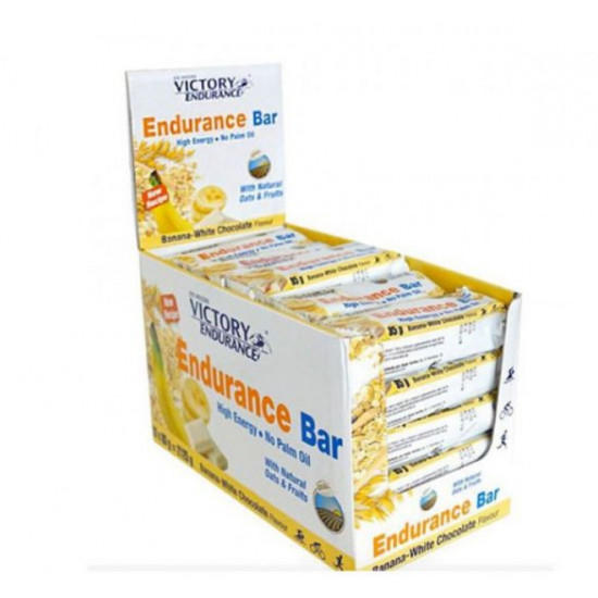 Weider Victory Endurance Bar, Banana-white chocolate, 85g x 25 ks 
