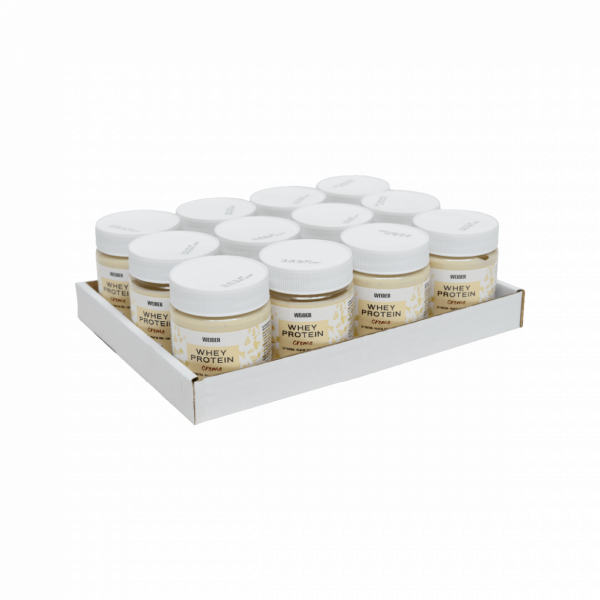 Weider Whey Proteínová nátierka, 250g x 12ks, white-chocolate  Weider Whey Proteínová nátierka, 250g x 12ks, white-chocolate