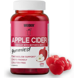 Weider Apple Cider Vinegar - jablčný ocot, 50 gummies Weider Apple Cider Vinegar - jablčný ocot, 50 gummies
