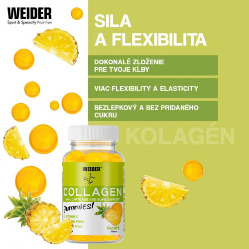 Weider Collagen, 50 cukríkov 