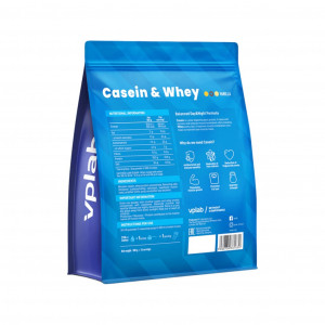 VPLAB Casein & Whey, 500 g chocolate 