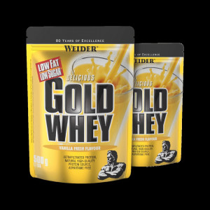 Weider Gold Whey Protein 500 g, 2ks vanilla 