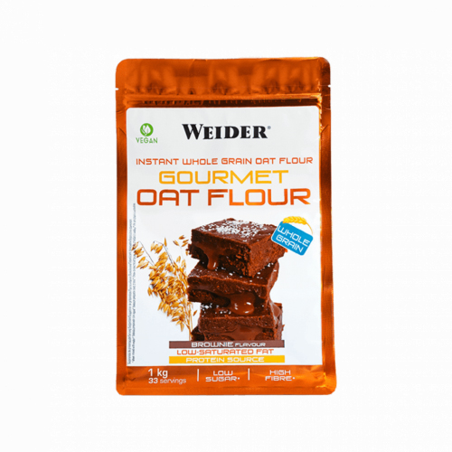 Weider Gourmet Oat Flour - ovsená múka, 1000g, Brownie Brownie 