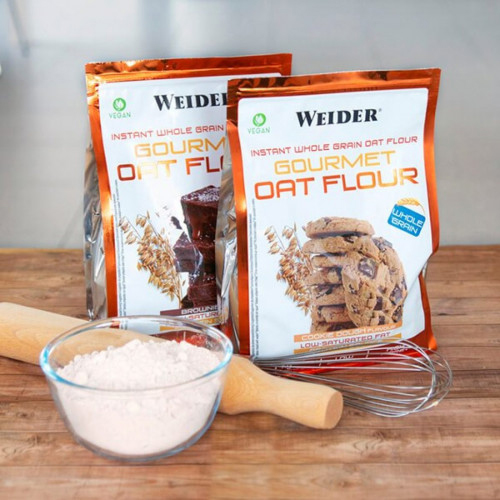 Weider Gourmet Oat Flour - ovsená múka, 1000g, Brownie Brownie 