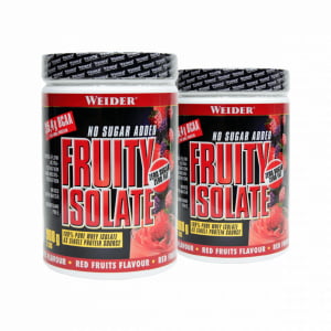 Weider Protein Fruity Isolate - izolát, 2x908g, red fruits 