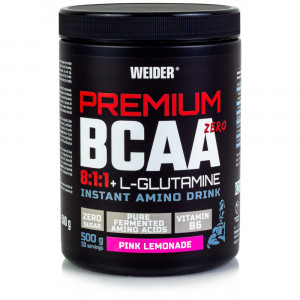 Weider Premium BCAA 8:1:1+Glutamine Zero 500g pink lemonade 