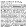 Weider Isolate Whey protein 100 CFM, 2000g, vanilla vanilla 