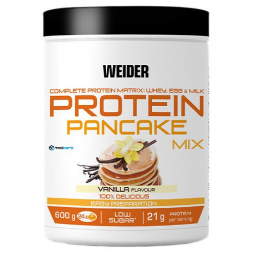 Weider Proteínové palacinky Mix, 600 g, vanilla vanilla 