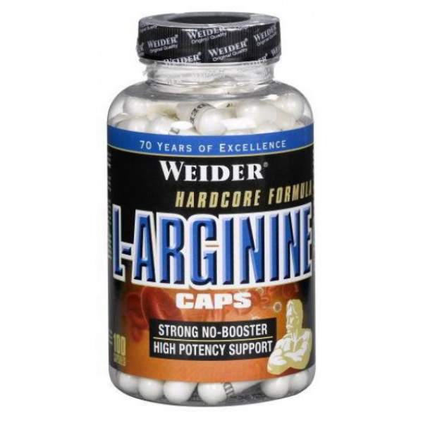 Weider L-Arginine Caps, 100 kapsúl Weider L-Arginine Caps, 100 kapsúl