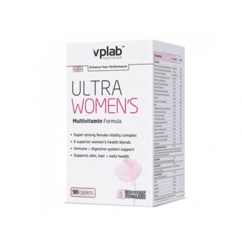 VPLab Ultra Women's Multivitamin, 90 kps 