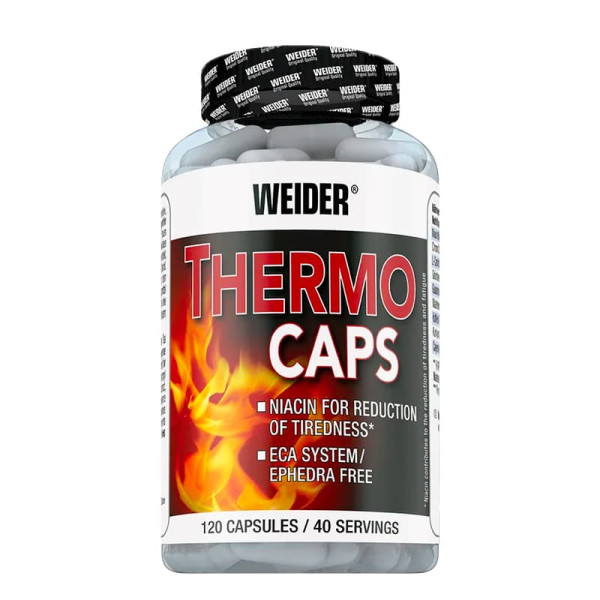 Weider Thermo Caps - spalovač tukov, 120 kapsúl  Weider Thermo Caps - spalovač tukov, 120 kapsúl