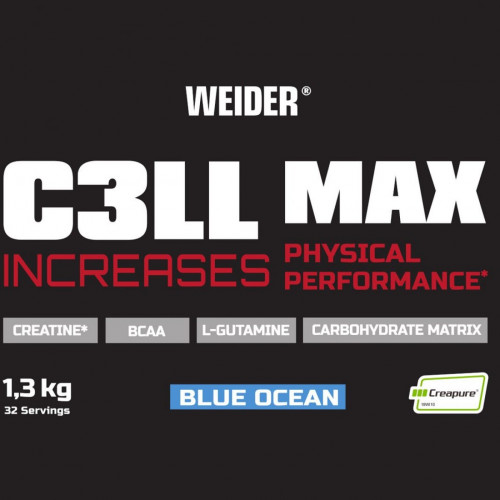 Weider Cell Max, 1,3 kg, blue ocean 