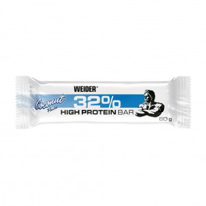 Weider 32% Proteínová tyčinka, coconut, 60g x 24 ks 