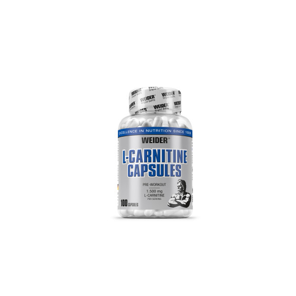 Weider L-Carnitine 1500, 100 kapsúl  Weider L-Carnitine 1500, 100 kapsúl