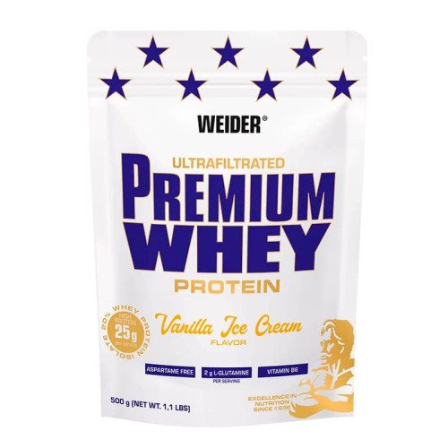 Weider Premium Whey Protein, 500 g Vanilla Ice Cream 