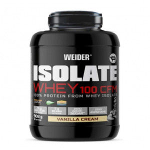 Weider Isolate Whey 100 CFM, 908 g vanilla 