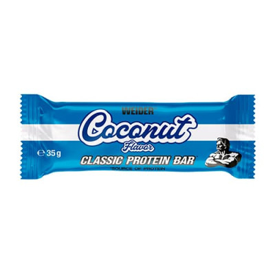 Weider Fitness tyčinka, 35 g coconut