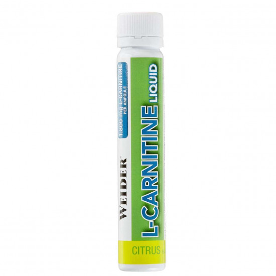 Weider L-Carnitine Liquid 1800 mg, Citrus, 25 ml x 20 ks 