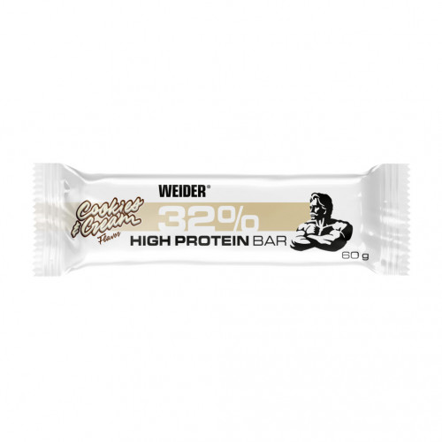 Weider 32% Proteínová tyčinka, Cookies & Cream, 60g x 24 ks 