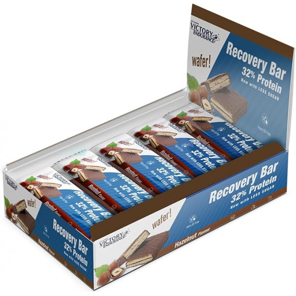 Weider Recovery Bar proteínová tyčinka 32%, Hazelnut, 50g x 12ks  Weider Recovery Bar proteínová tyčinka 32%, Hazelnut, 50g x 12ks