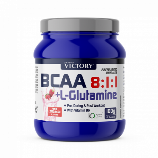 Weider Victory BCAA 8:1:1 + L-Glutamine, 500 g pink lemonade 