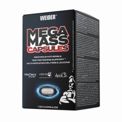 Weider mega mass capsules, 120 kapsúl Weider mega mass capsules, 120 kapsúl