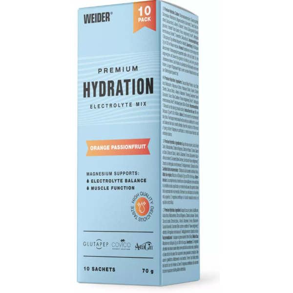 Weider Premium Hydration Electrolyte Mix, 10 x 7 g  Weider Premium Hydration Electrolyte Mix, 10 x 7 g