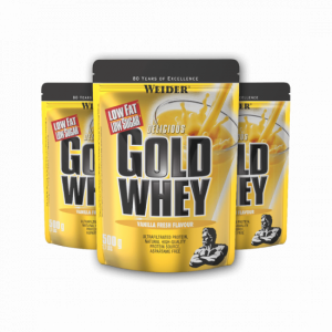 Weider Gold Whey Protein 500 g, 3 ks 