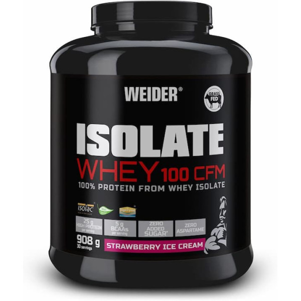 Weider Isolate Whey protein 100 CFM, 908g  Weider Isolate Whey protein 100 CFM, 908g
