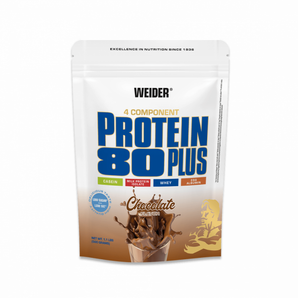 Weider Proteínový nápoj v prášku 80 Plus, 500g  Weider Proteínový nápoj v prášku 80 Plus, 500g