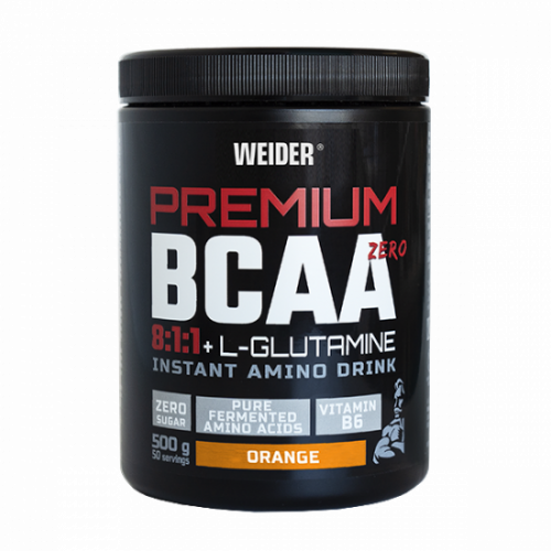 Weider Premium BCAA 8:1:1+Glutamine Zero, 500g 