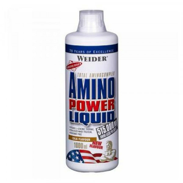 Weider Amino Power Liquid - aminokyseliny, 1000 ml  Weider Amino Power Liquid - aminokyseliny, 1000 ml