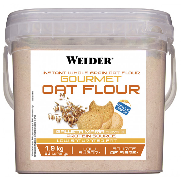 Weider Gourmet Oat Flour - ovsená múka, 1900g  Weider Gourmet Oat Flour - ovsená múka, 1900g