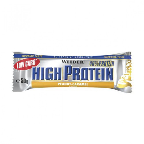 Weider Low Carb High Protein 40% Bar, 50g, 