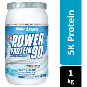 Body Attack Power Protein 90, 1000g coconut 