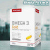 Body Attack OMEGA 3 Gold 120 Softgel Caps 