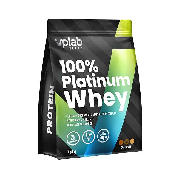 VPLab 100% Platinum Whey Protein, 750 g  VPLab 100% Platinum Whey Protein, 750 g