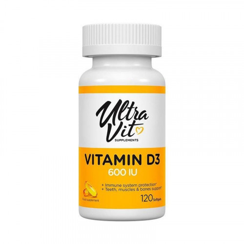 VPLab UltraVit Vitamin D3 600IU, 120 kps 