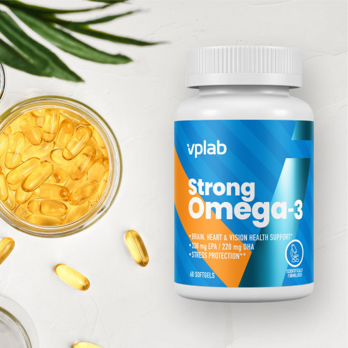 VPLab Strong Omega 3 kapsule 