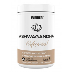 Weider Ashwagandha tabletky Profesional 120 kapsúl Weider Ashwagandha tabletky Profesional 120 kapsúl